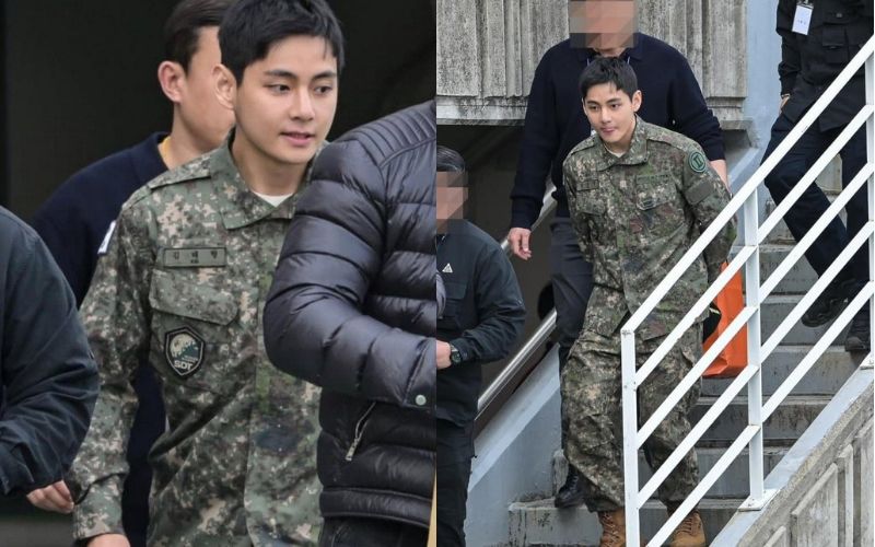 BTS: Internautas se sorprenden por el impresionante cambio físico de V en medio de su servicio militar