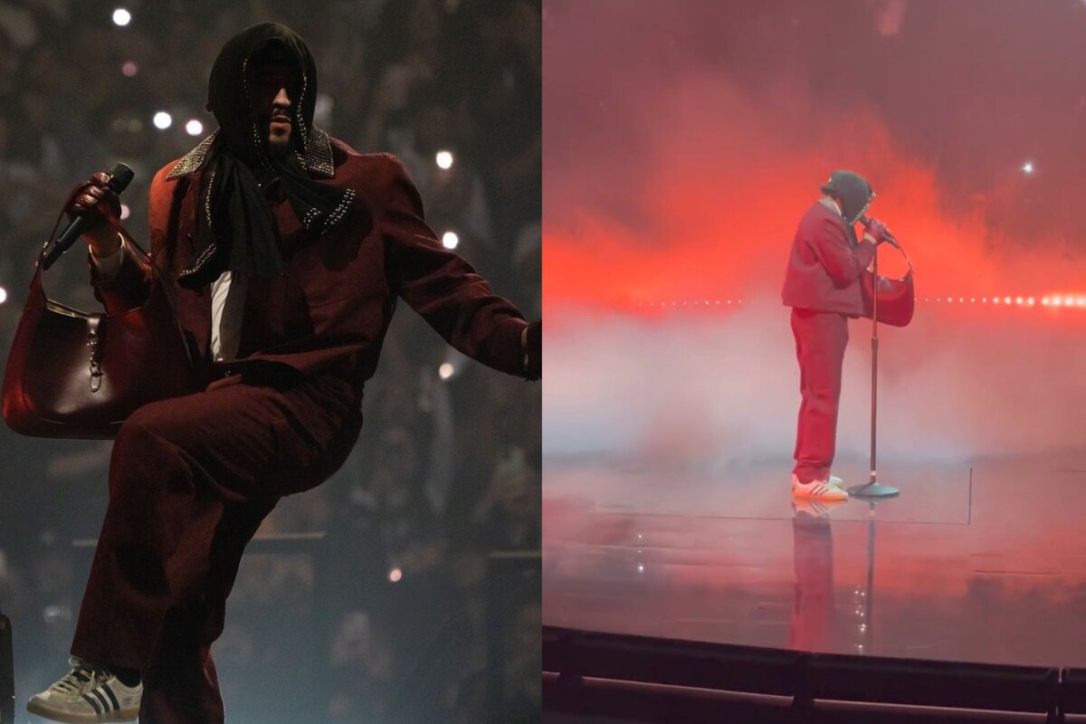 Bad Bunny rompió en llanto en un reciente concierto en Estados Unidos