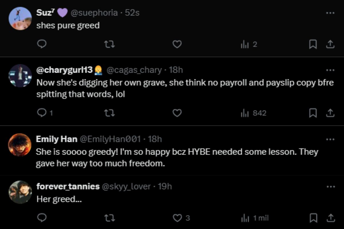 HYBE revela el "monstruoso" salario que gana Min Hee Jin tras su declaración de "compensación inadecuada"