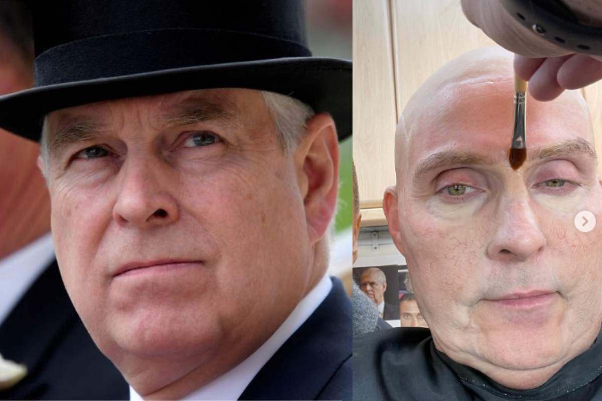 Así es como el actor Rufus Sewell se transforma en el príncipe Andrés para la película de Netflix 'Scoop'