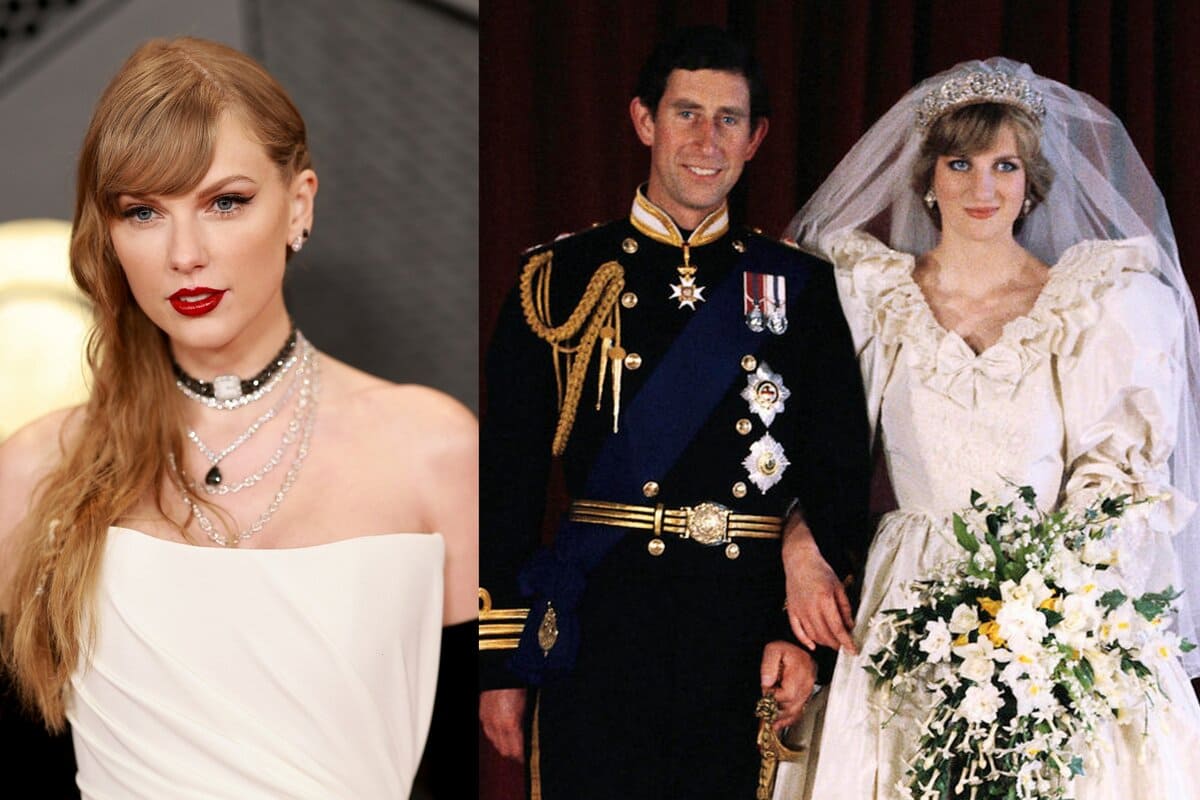 El edit viral de la princesa Diana y el rey Carlos III con 'So Long London', la nueva canción de Taylor Swift