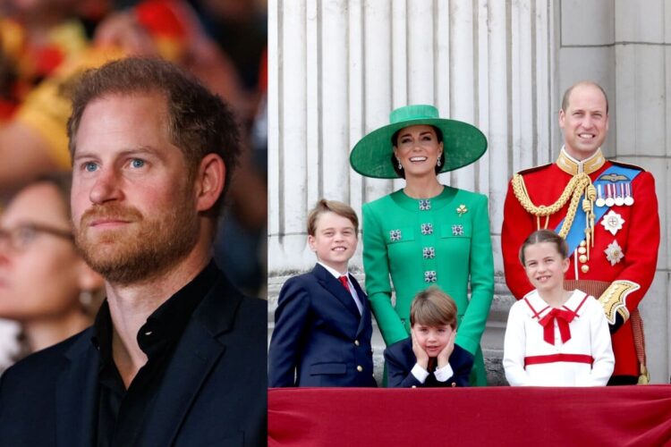 El príncipe Harry está preocupado por los hijos del príncipe William y Kate Middleton