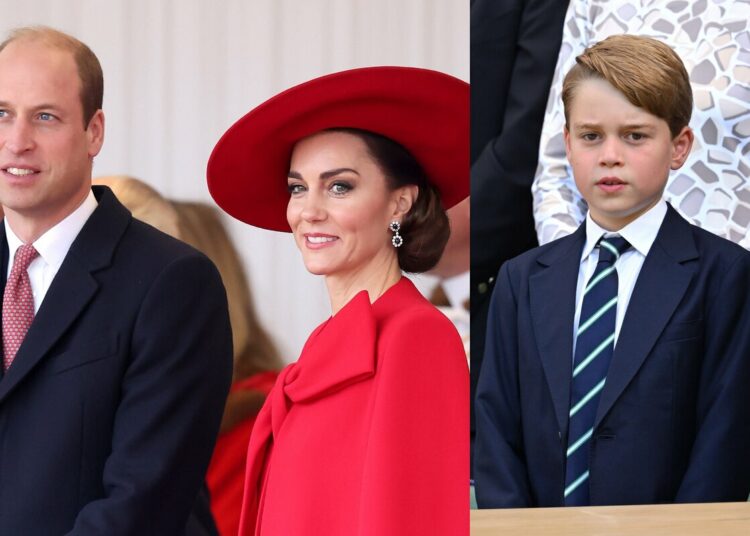 El príncipe William y Kate Middleton ya estarían preparando al príncipe George para sus futuros deberes reales