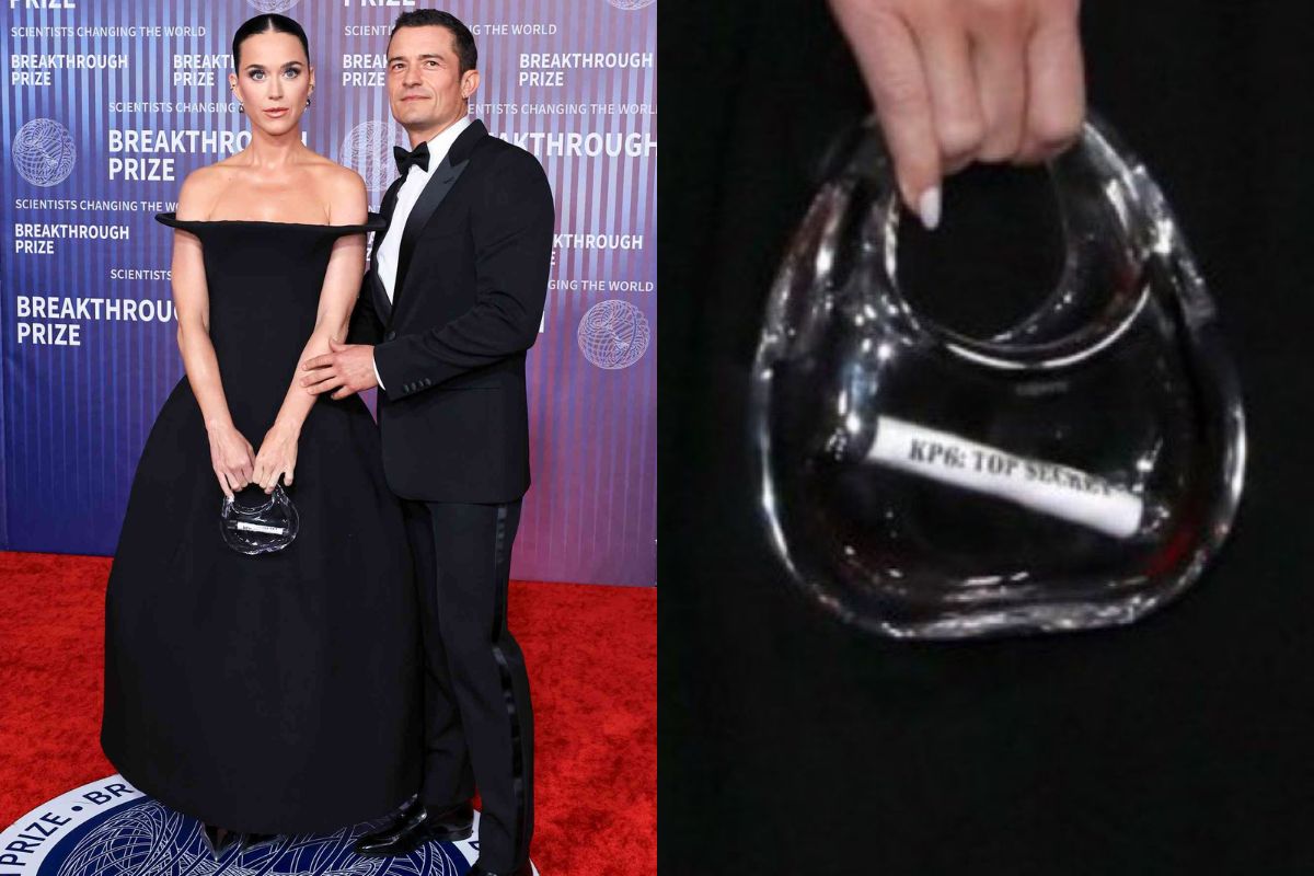 Katy Perry insinuó su próximo álbum en la alfombra roja de la Breakthrough Prize Ceremony