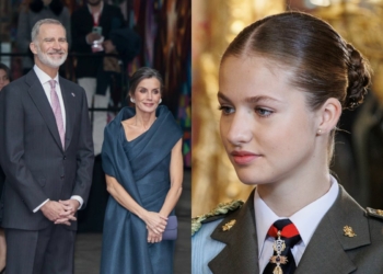 La encantadora visita de la reina Letizia y el rey Felipe VI a la princesa Leonor en la academia militar