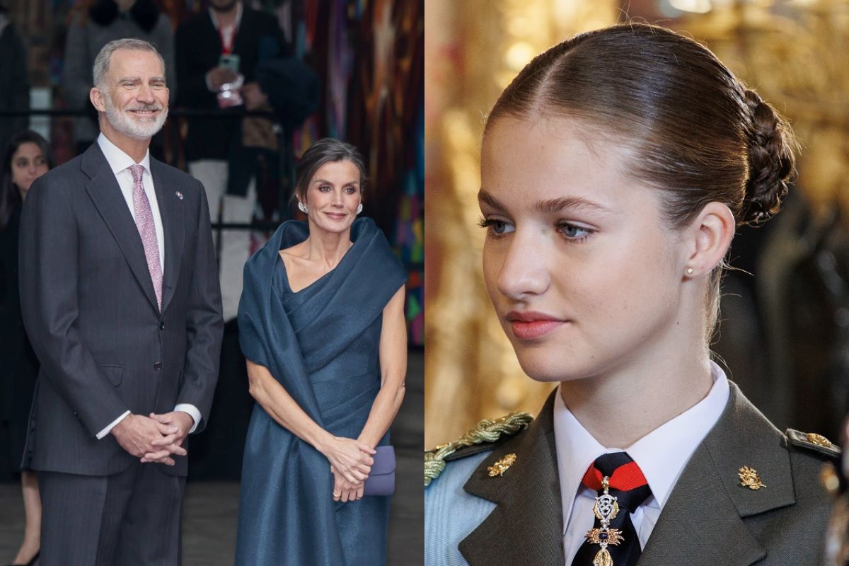 La encantadora visita de la reina Letizia y el rey Felipe VI a la princesa Leonor en la academia militar
