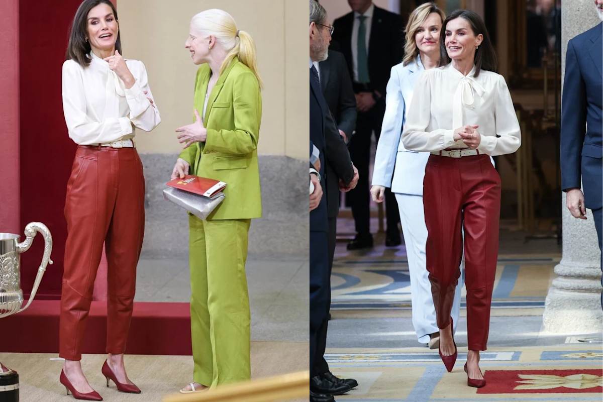 La última salida de la reina Letizia demuestra como está cambiando totalmente el estilo de la moda real
