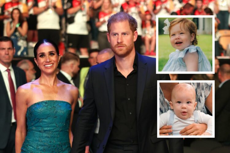 Los hijos del príncipe Harry y Meghan Markle estarían viajando al Reino Unido junto a ellos el próximo mes