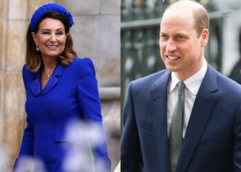 Según la prensa, así es la relación entre el príncipe William y su suegra, Carole Middleton