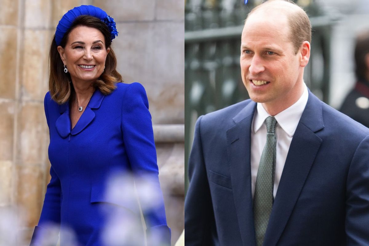 Según la prensa, así es la relación entre el príncipe William y su suegra, Carole Middleton
