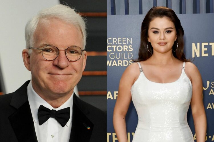 Steve Martin casi no puede contener las lágrimas al ver a Selena Gomez en el estreno de su documental
