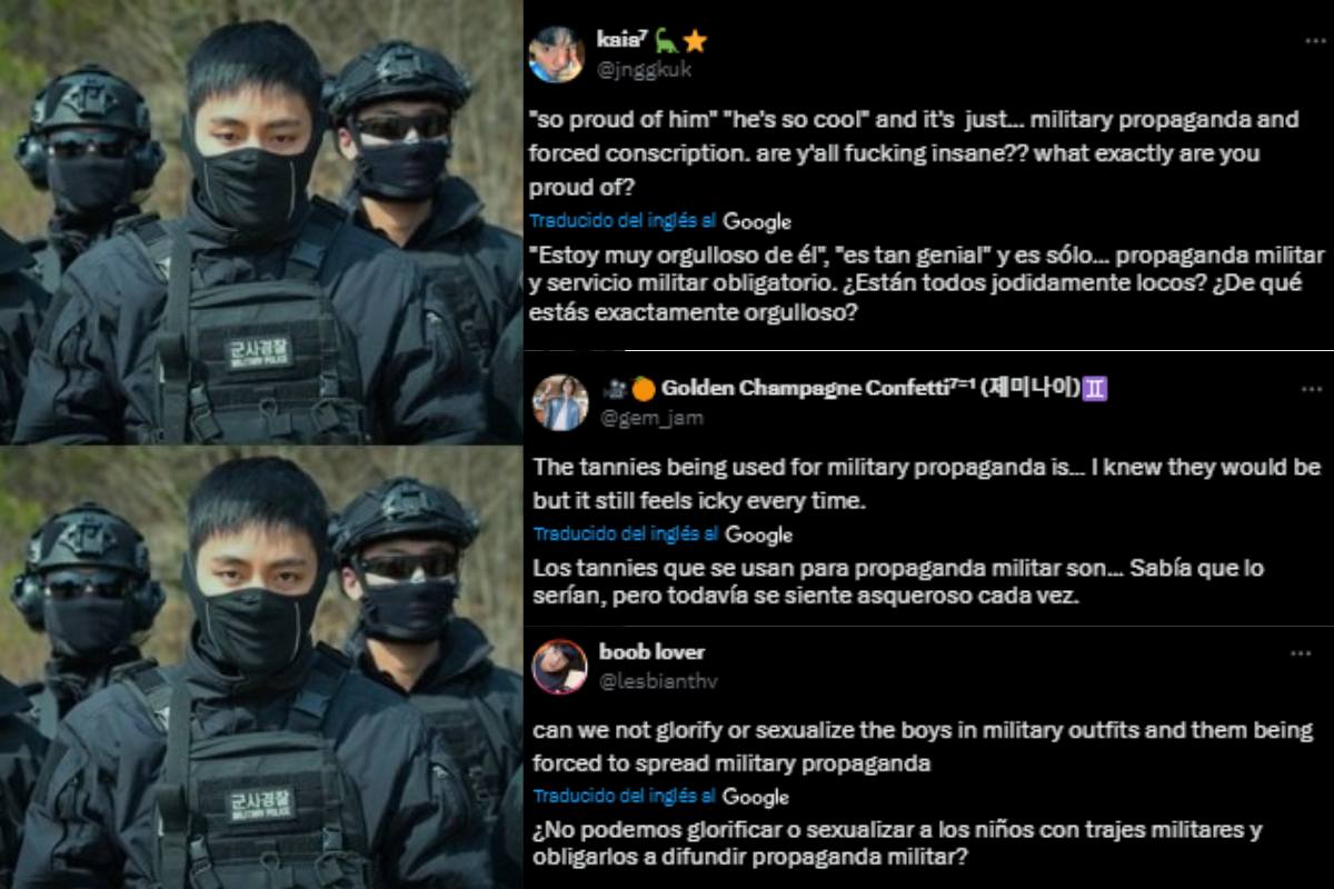 La participación de V de BTS en un video de propaganda para el ejército causa reacciones divididas