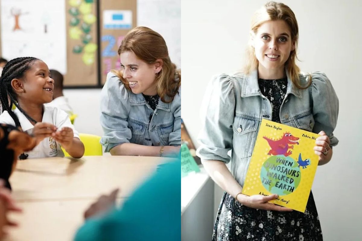 La princesa Beatriz visitó sorpresivamente un colegio londinense, ¿Es realmente el reemplazo de Kate Middleton?