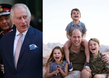 El guiño especial del rey Carlos III a sus nietos George, Charlotte y Louis en su retorno a sus deberes reales