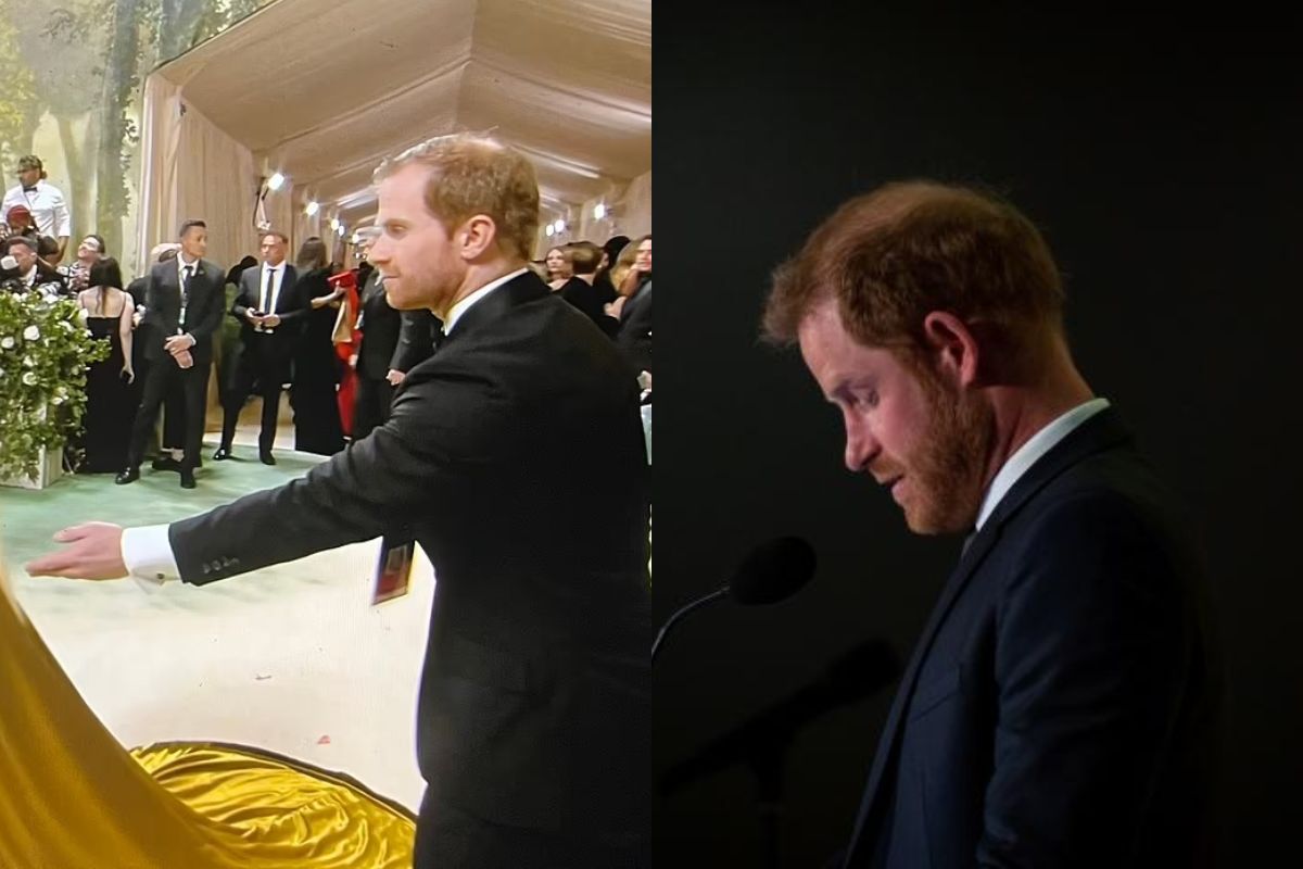 El Doppelgänger del príncipe Harry fue visto trabajando en la Met Gala 2024