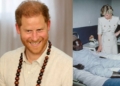 El príncipe Harry honra a la princesa Diana al visitar a un soldado nigeriano herido