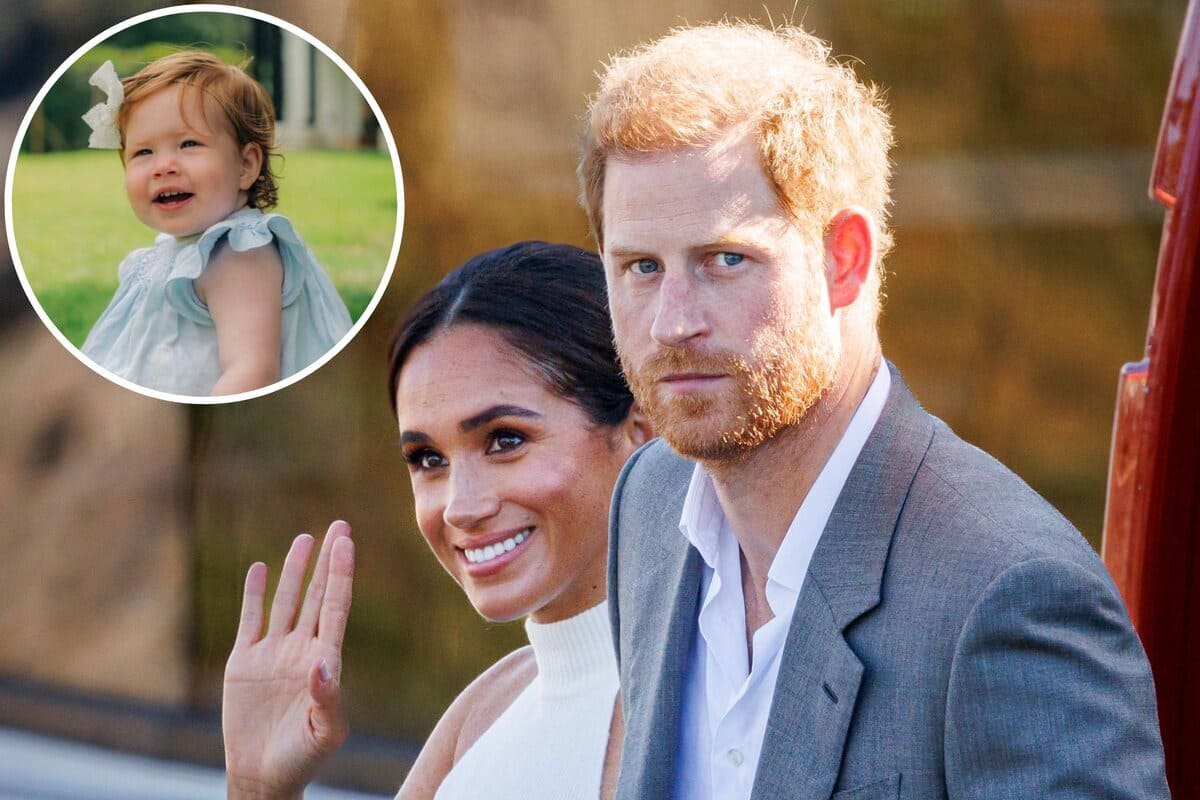 El príncipe Harry y Meghan Markle juegan con Archie y Lilibet en su mansión en Estados Unidos