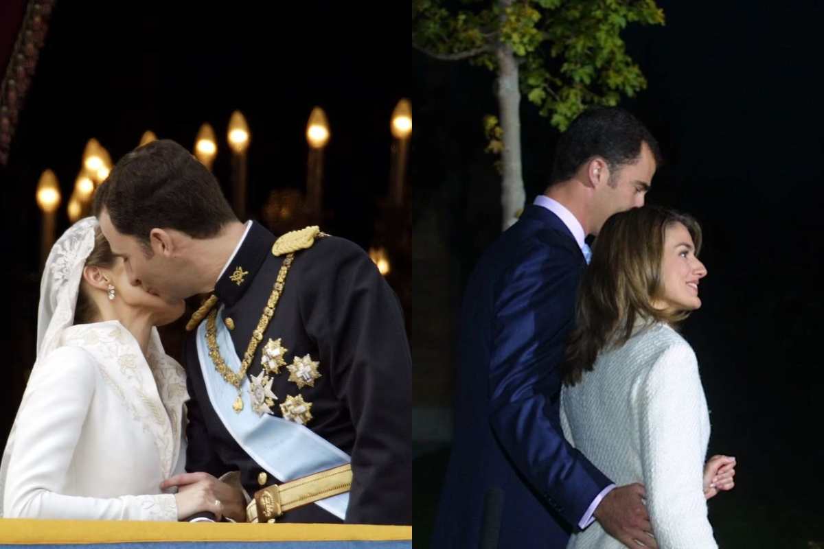 Algunos de los momentos más dulces del rey Felipe VI y la reina Letizia en la celebración de su aniversario