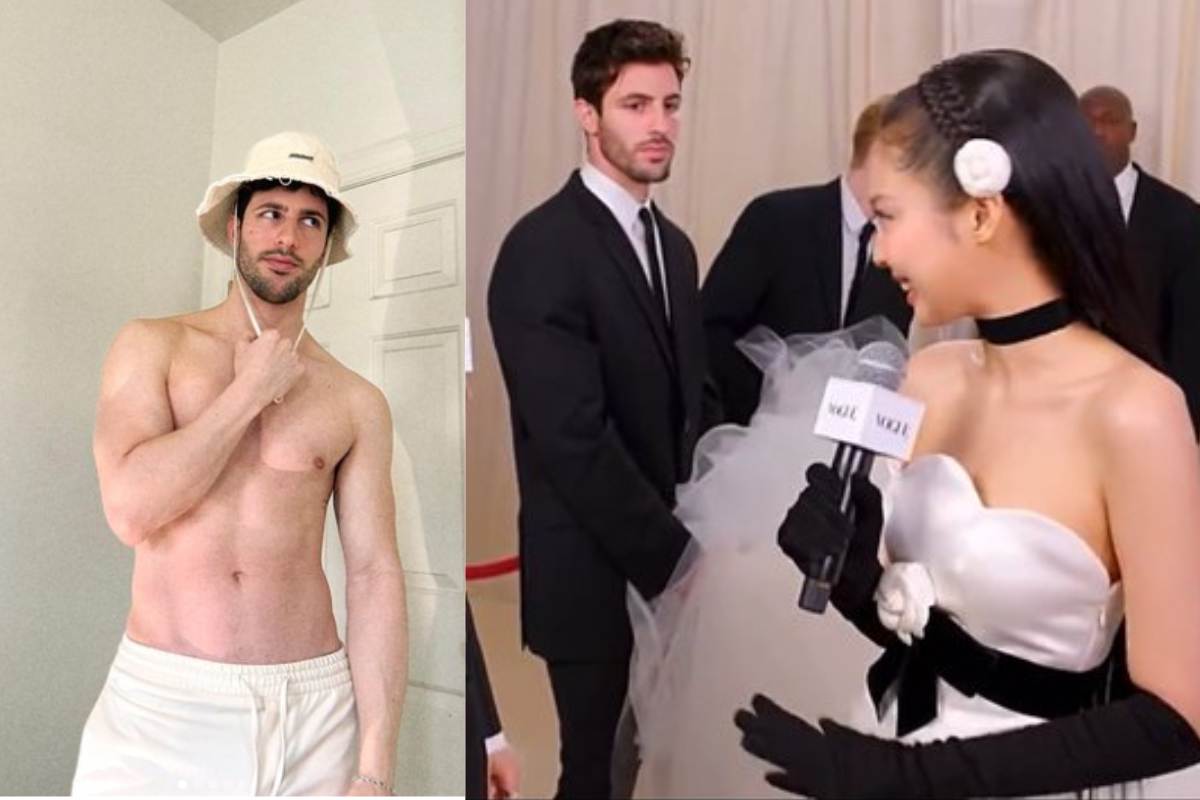 El modelo que estuvo al lado de Jennie de BLACKPINK en la Met Gala fue despedido por ser 'atractivo'
