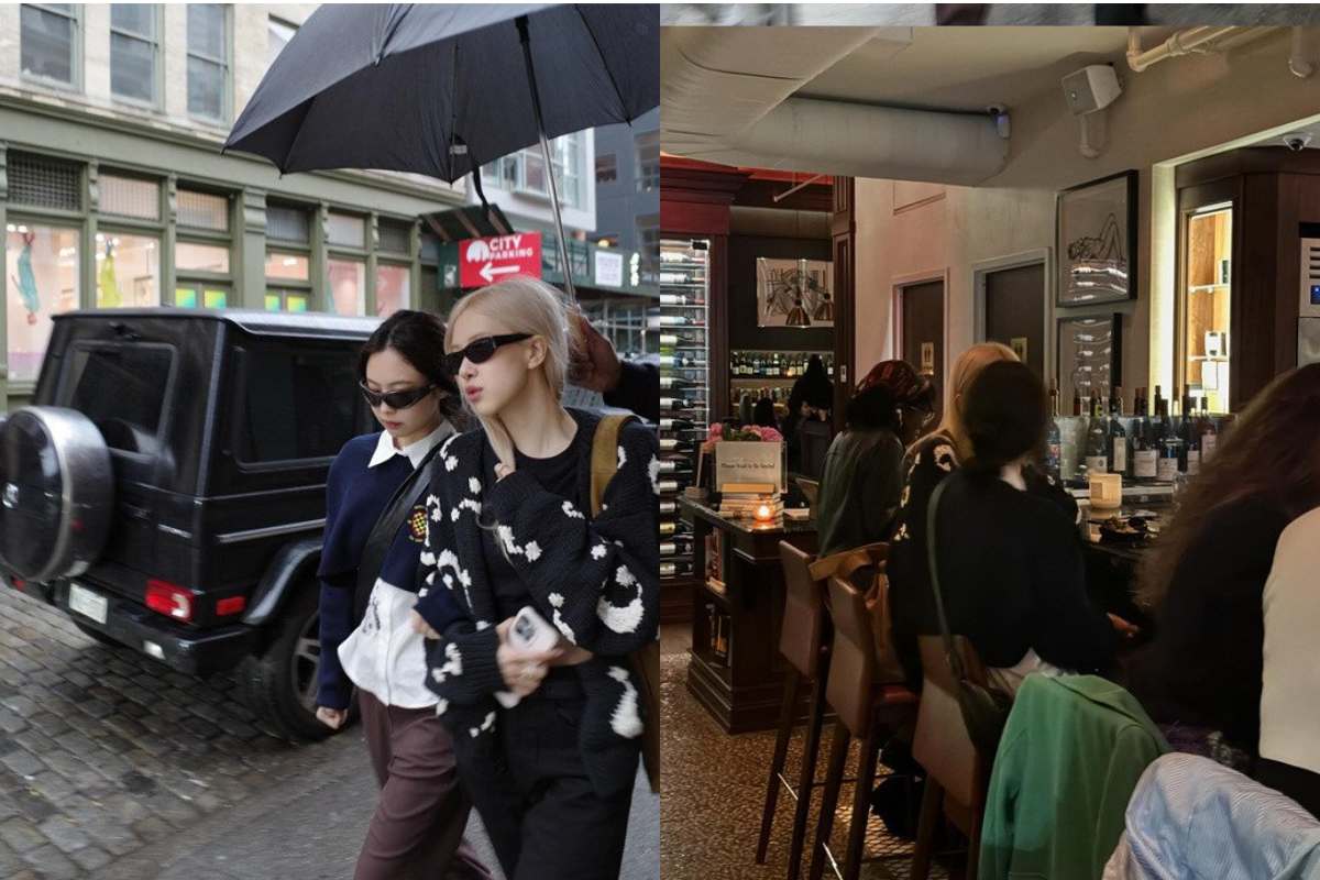 Jennie y Rosé de BLACKPINK se reúnen en Estados Unidos para una salida informal
