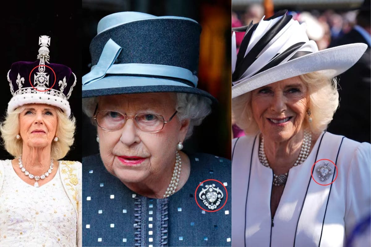 El broche de más de 2 millones de dólares que porta la reina Camilla Parker