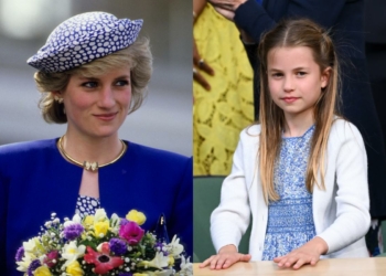 La princesa Charlotte usó un famoso artículo de su abuela la princesa Diana