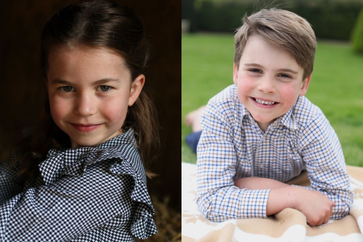 La princesa Charlotte y la tierna atención hacia su hermano menor, el príncipe Louis