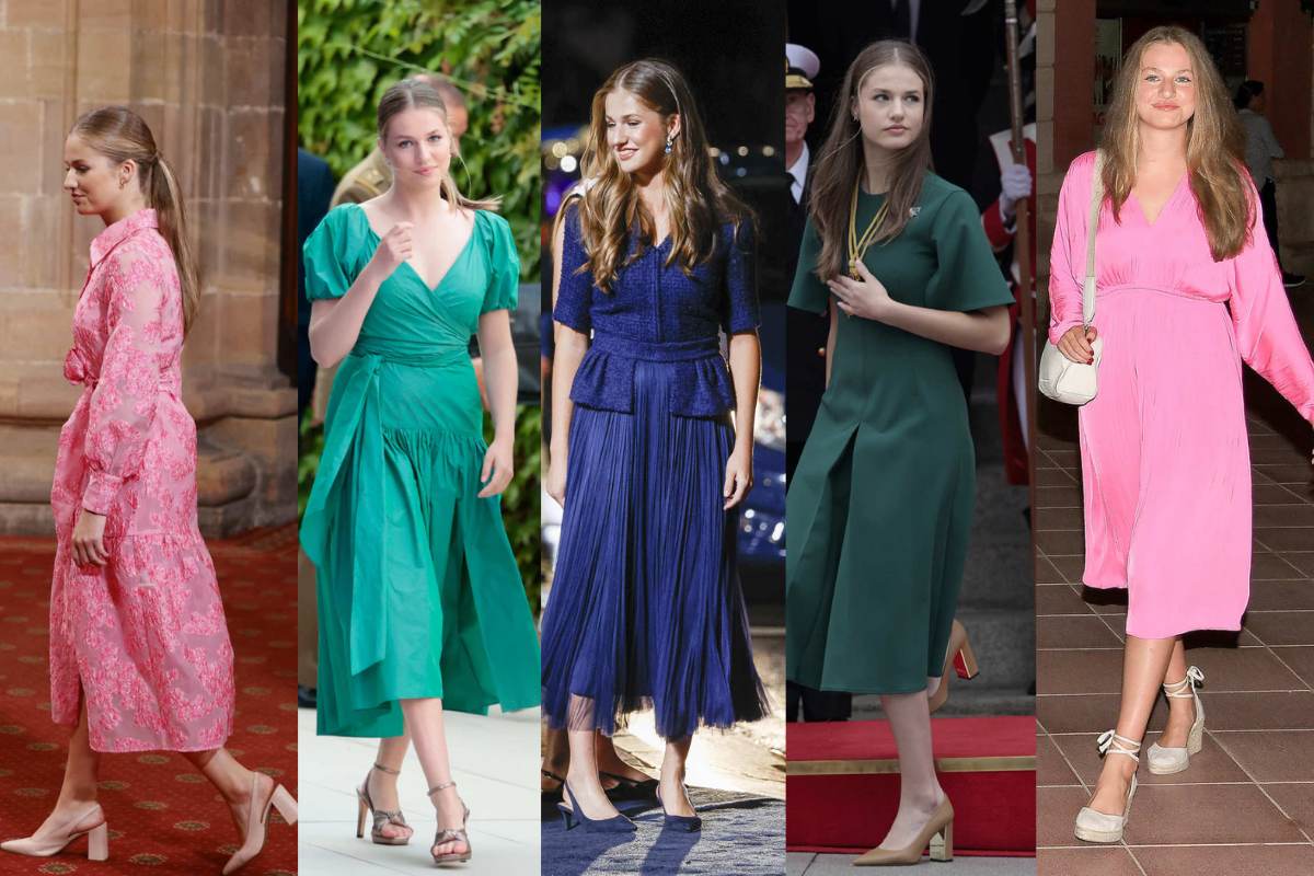 Las tendencias de calzado de la princesa Leonor son analizadas y se nota que es una amante de la moda