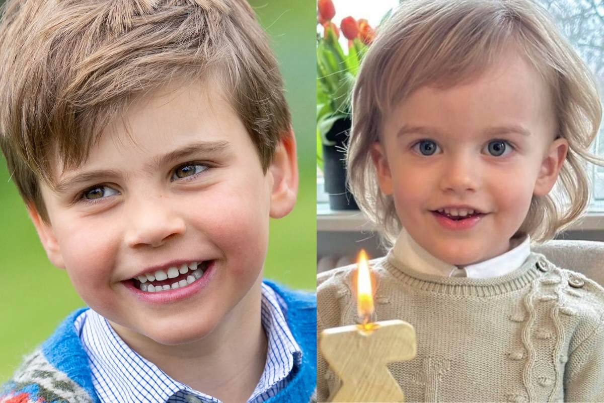 La tierna similitud entre el príncipe Louis y el príncipe Julian de Suecia que ha encantado a muchos