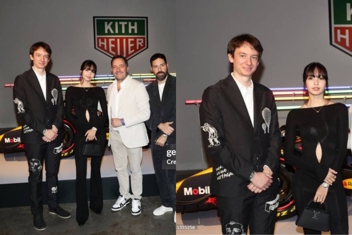 Lisa de BLACKPINK y su rumoreado novio, Frédéric Arnault, se ven muy felices en evento público