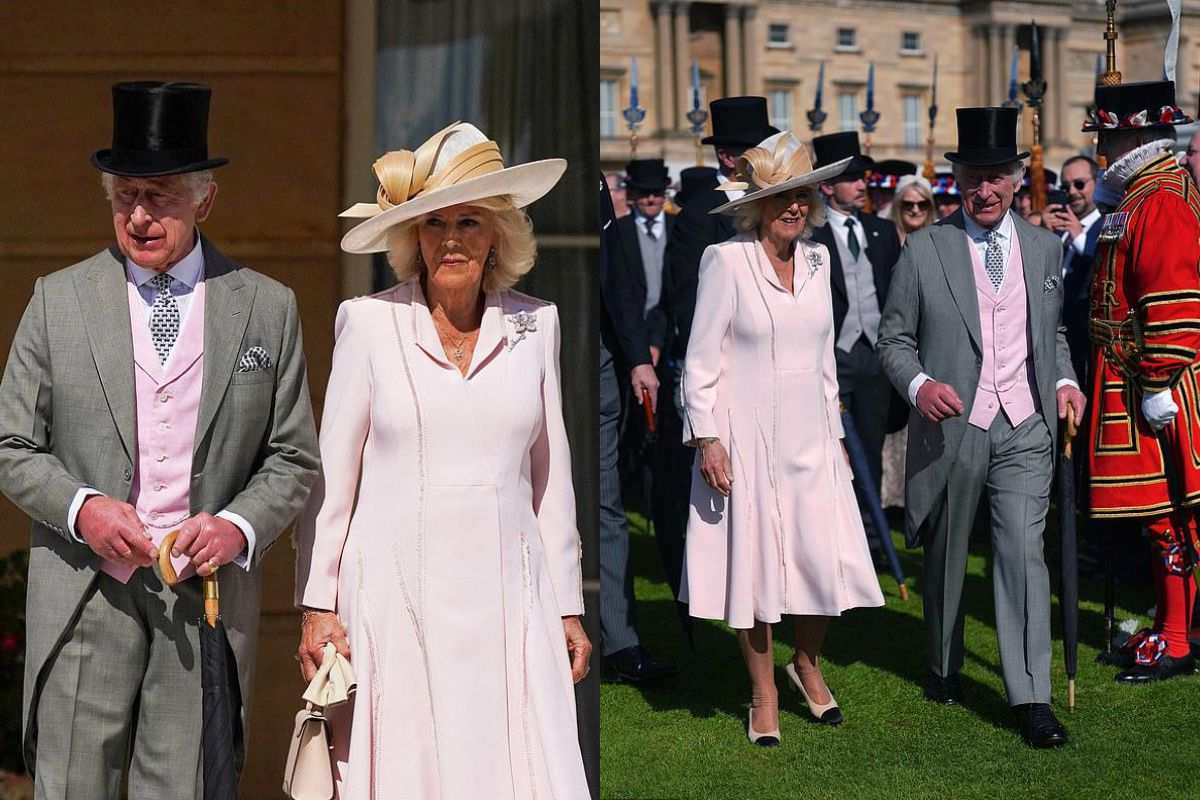 El rey Carlos III y la reina Camilla Parker usaron sensacionales prendas a juego