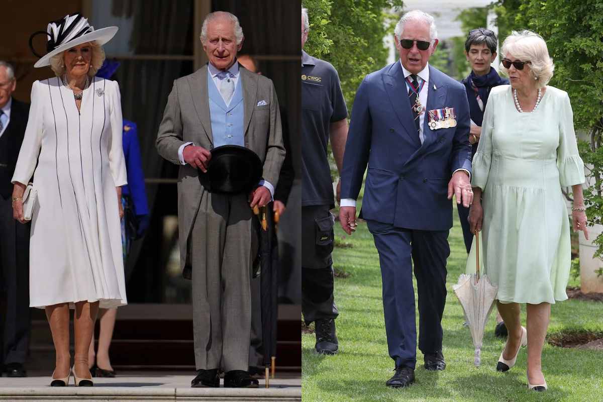 Camilla Parker llama la atención al usar unos zapatos Chanel en la fiesta en el jardín real