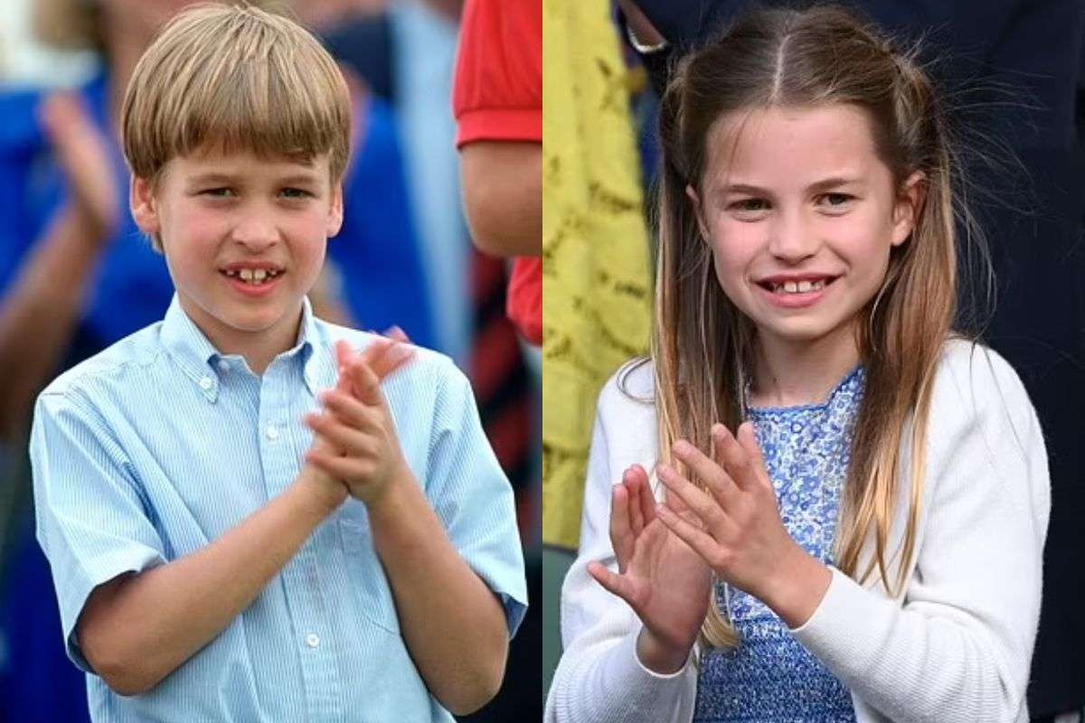 El asombroso parecido entre la princesa Charlotte y el príncipe William