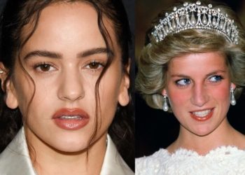 Rosalía y la princesa Diana El icónico complemento que las uniría para siempre