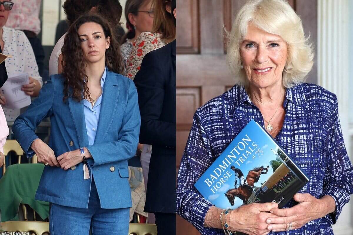 Rose Hanbury, presunta amante del príncipe William, vista junto a la reina Camilla meses después de los rumores de ruptura