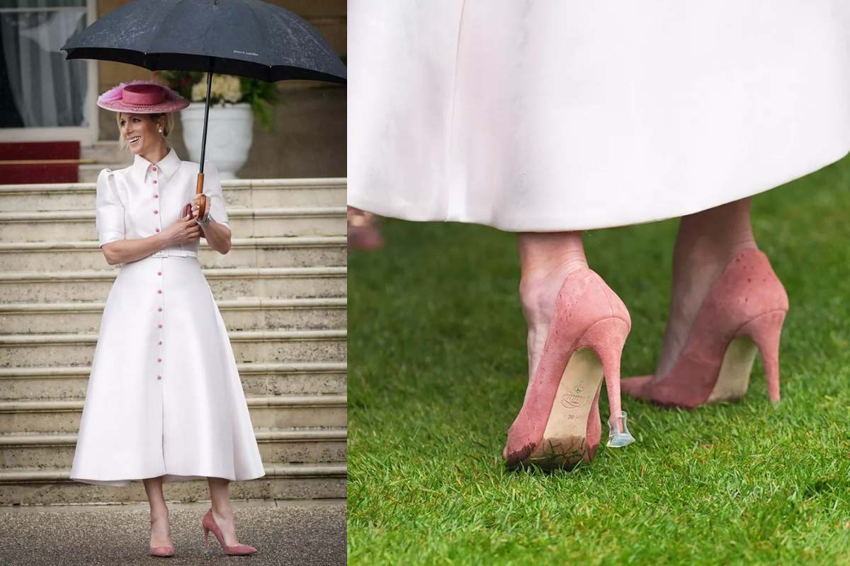 El hilarante accesorio con el que Zara Tindall asistió a una fiesta en el jardín