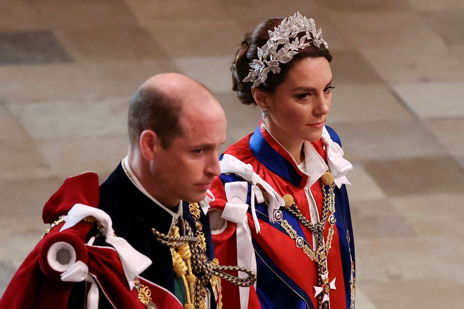 El rey Carlos III se habría molestado con el príncipe William y Kate Middleton en su coronación