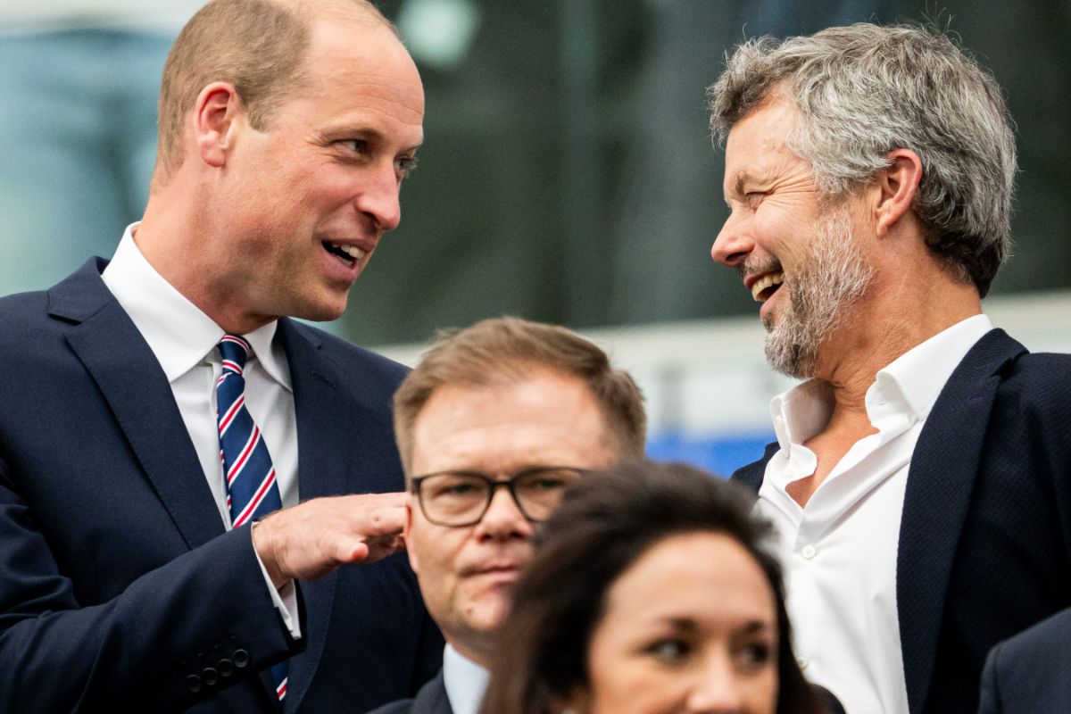La estrecha relación entre el príncipe William y el rey de Dinamarca