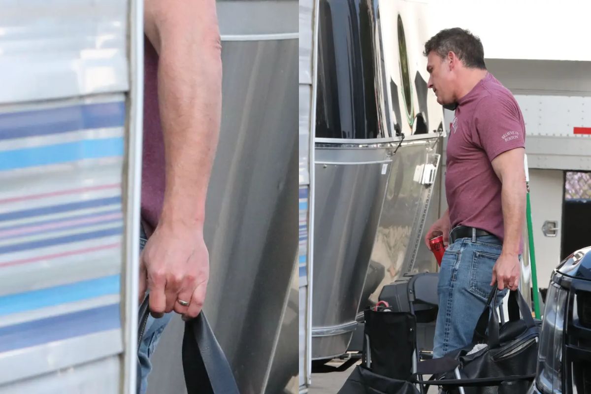 Ben Affleck es visto portando su anillo de bodas en medio de los rumores de divorcio