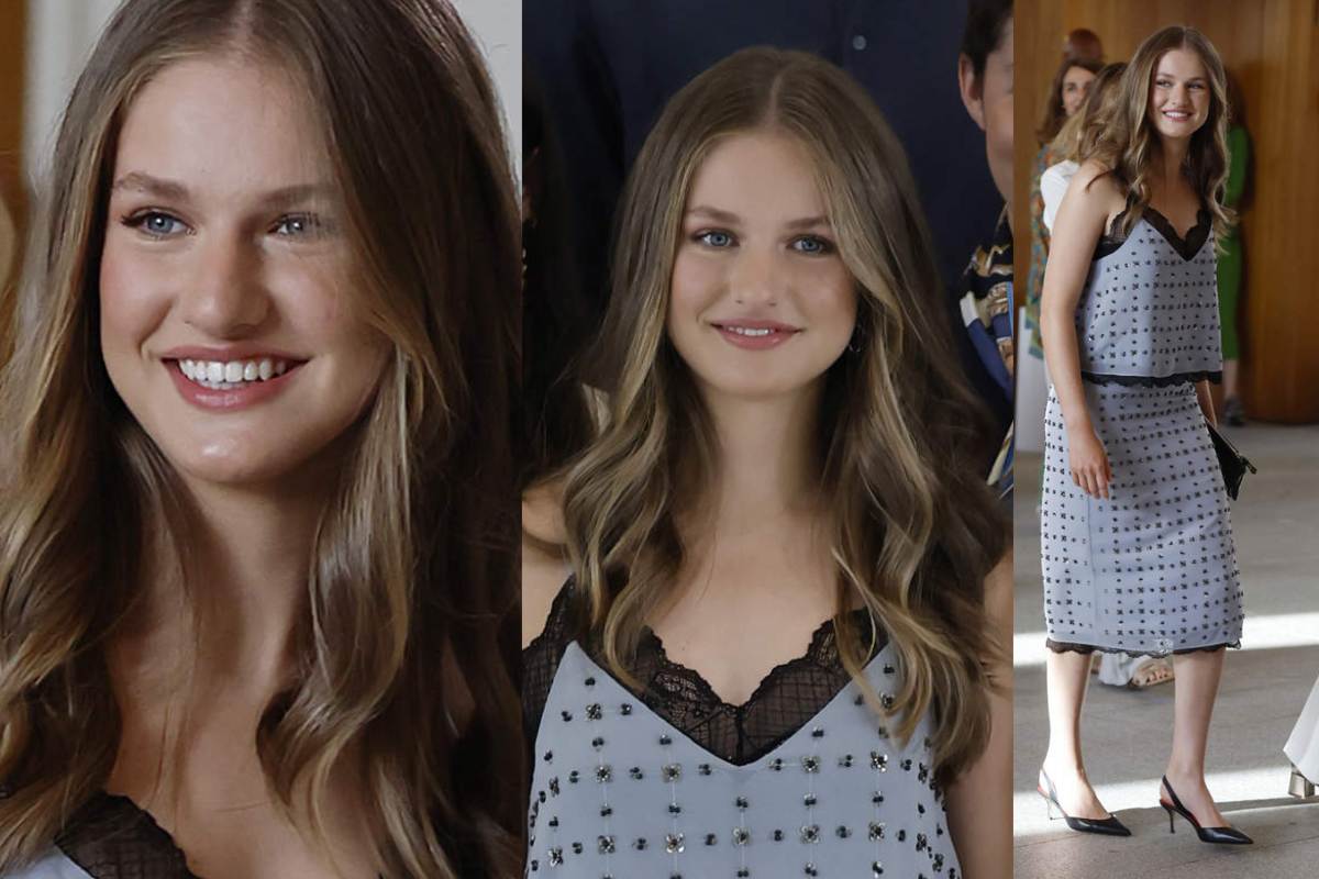 El maquillaje y outfit de la princesa Leonor en el día más especial para el rey Felipe VI ha sido analizado