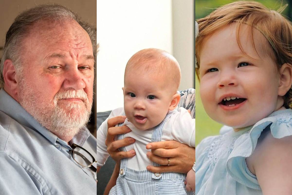 El padre de Meghan Markle busca desesperadamente conocer a sus nietos Archie y Lilibet