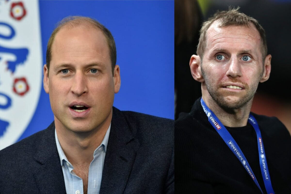 El príncipe William reaparece en redes sociales para envíar un conmovedor homenaje a una estrella de rugby que ha fallecido
