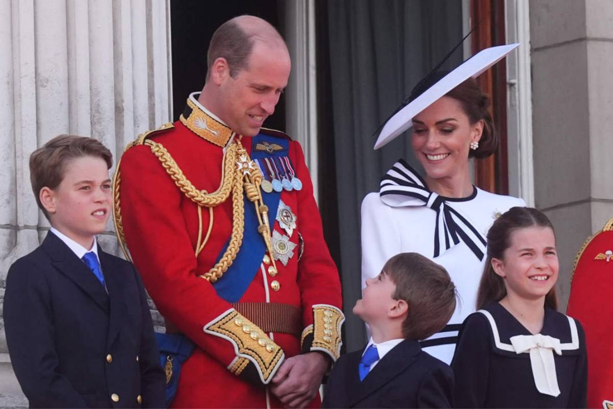 El video de Kate Middleton riéndose del príncipe Louis mientras la princesa Charlotte lo regaña se vuelve viral