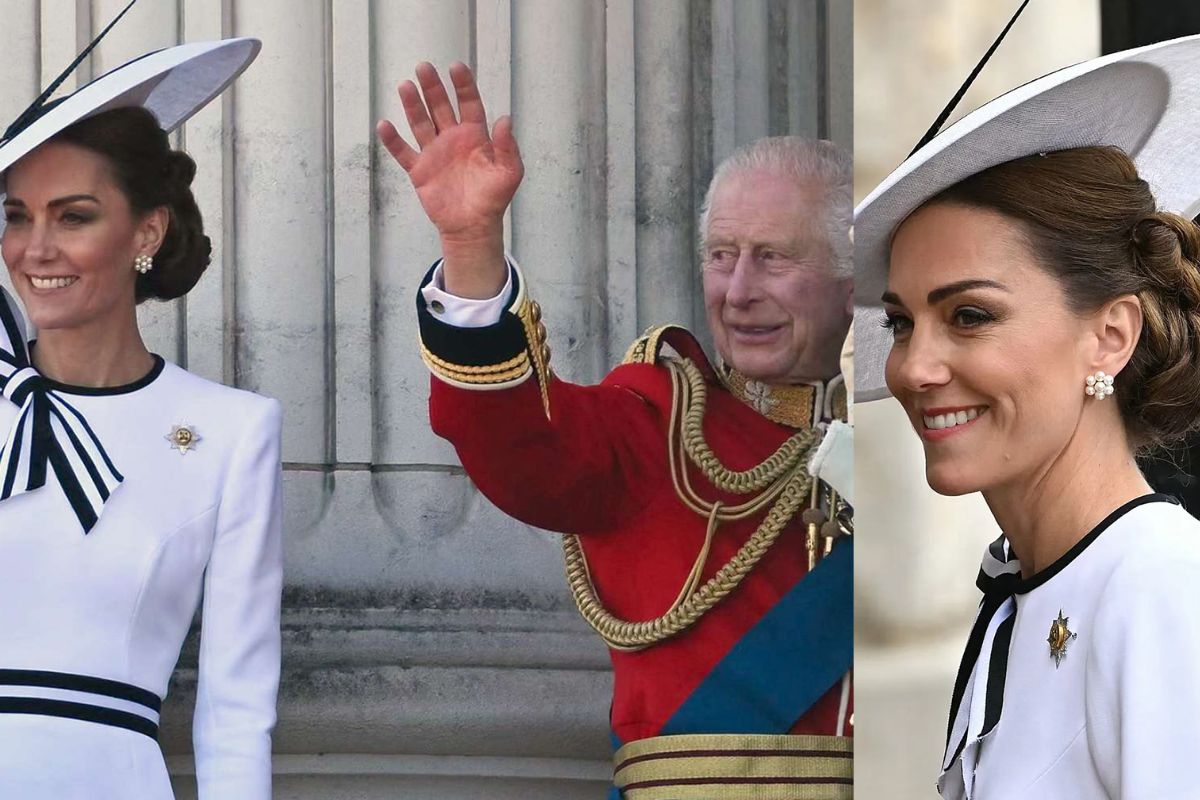 Kate Middleton fue tratada como una 'Reina' por el rey Carlos III en Trooping The Colour, afirma experta