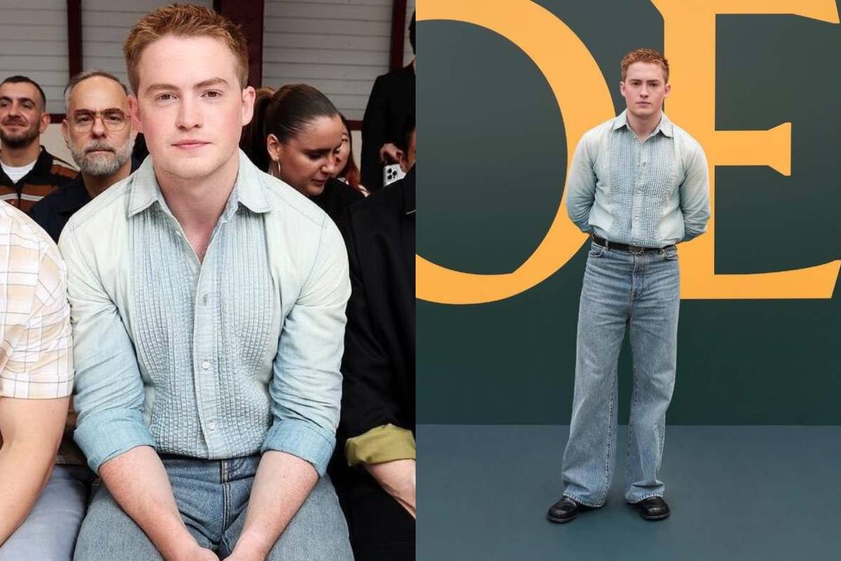 Kit Connor deslumbra en su paso por la Semana de la Moda de París