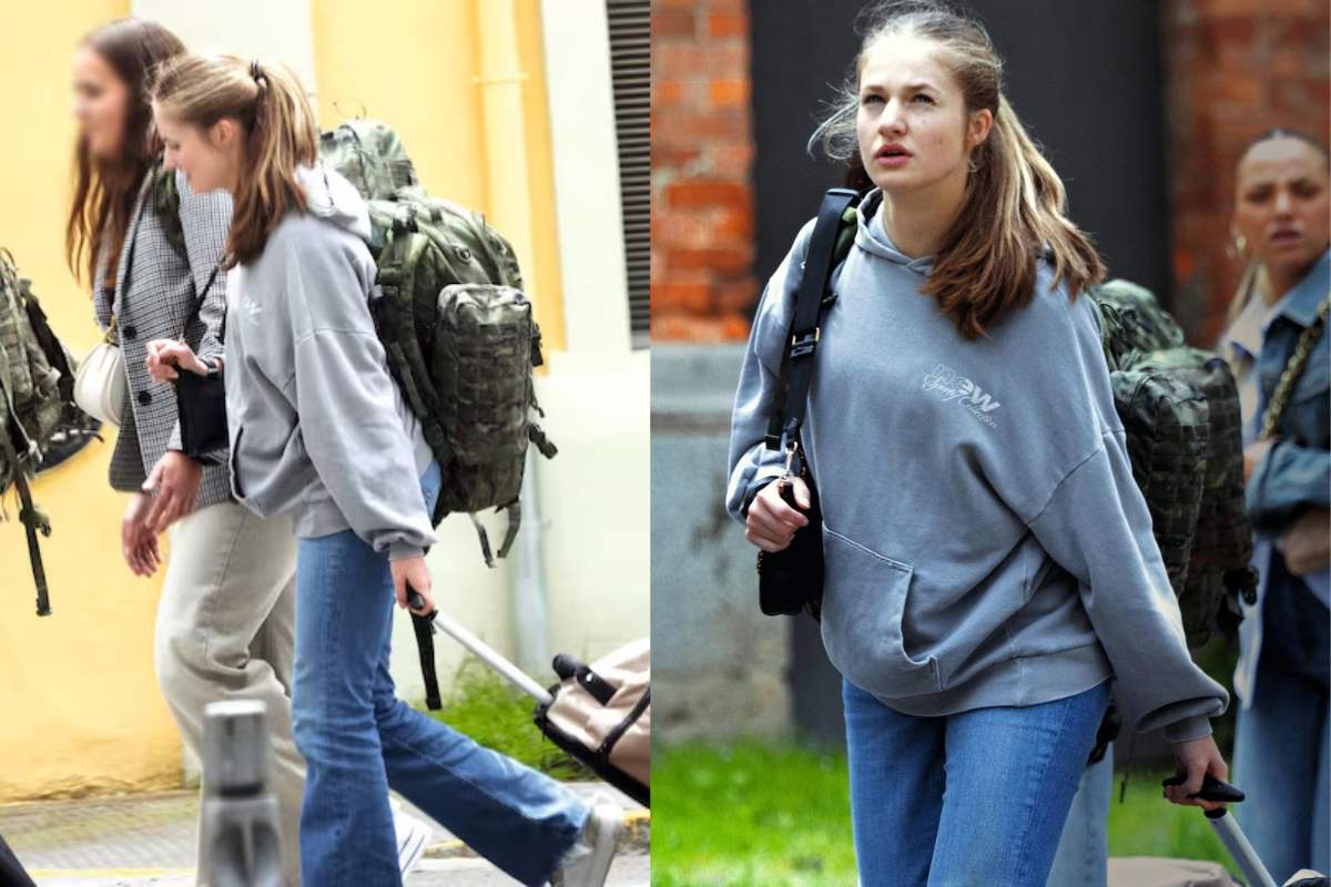 La princesa Leonor acaba su etapa militar en Zaragoza y regresa a casa con su familia