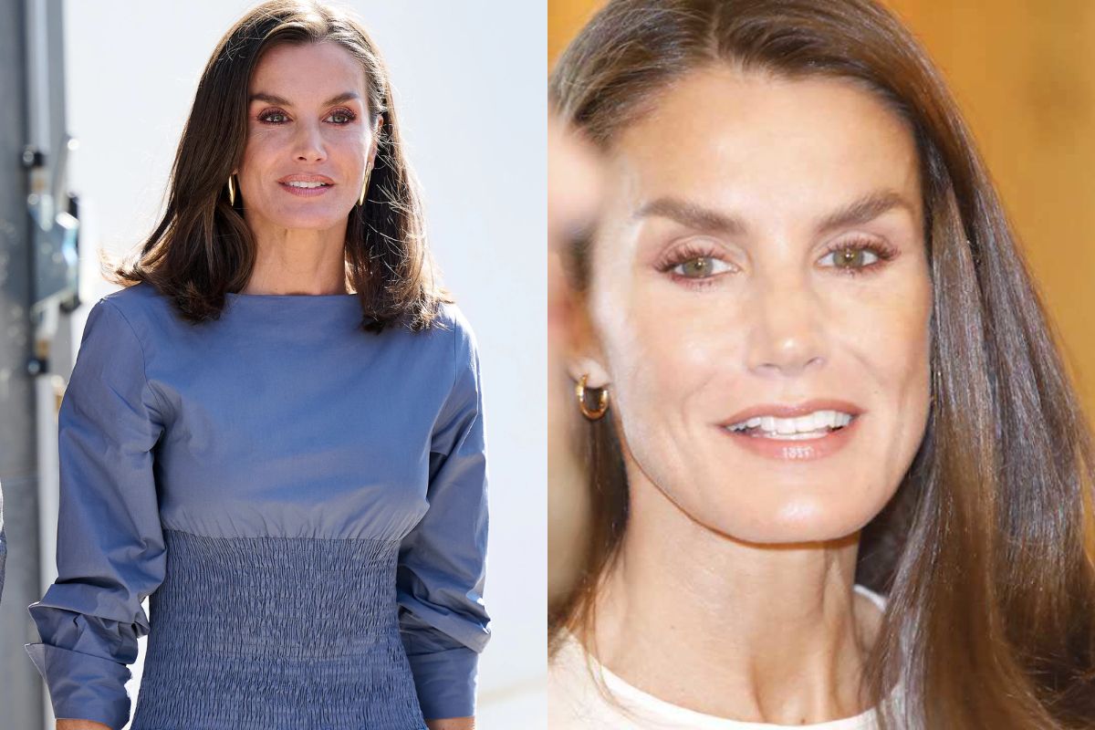 La reina Letizia renovó sus outfits veraniegos con una sensacional falda plisada y unas sandalias planas
