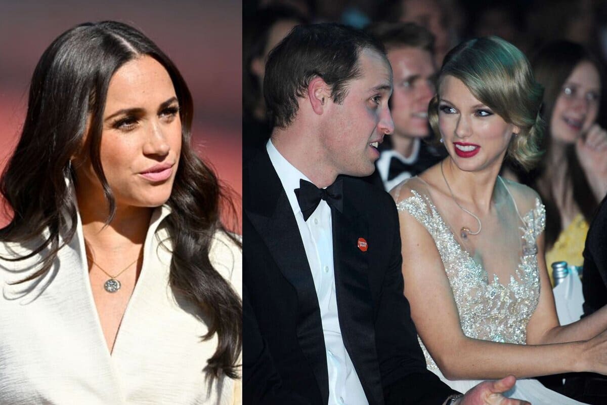 Taylor Swift rechazó notoriamente a Meghan Markle y prefirió asociarse con el príncipe William
