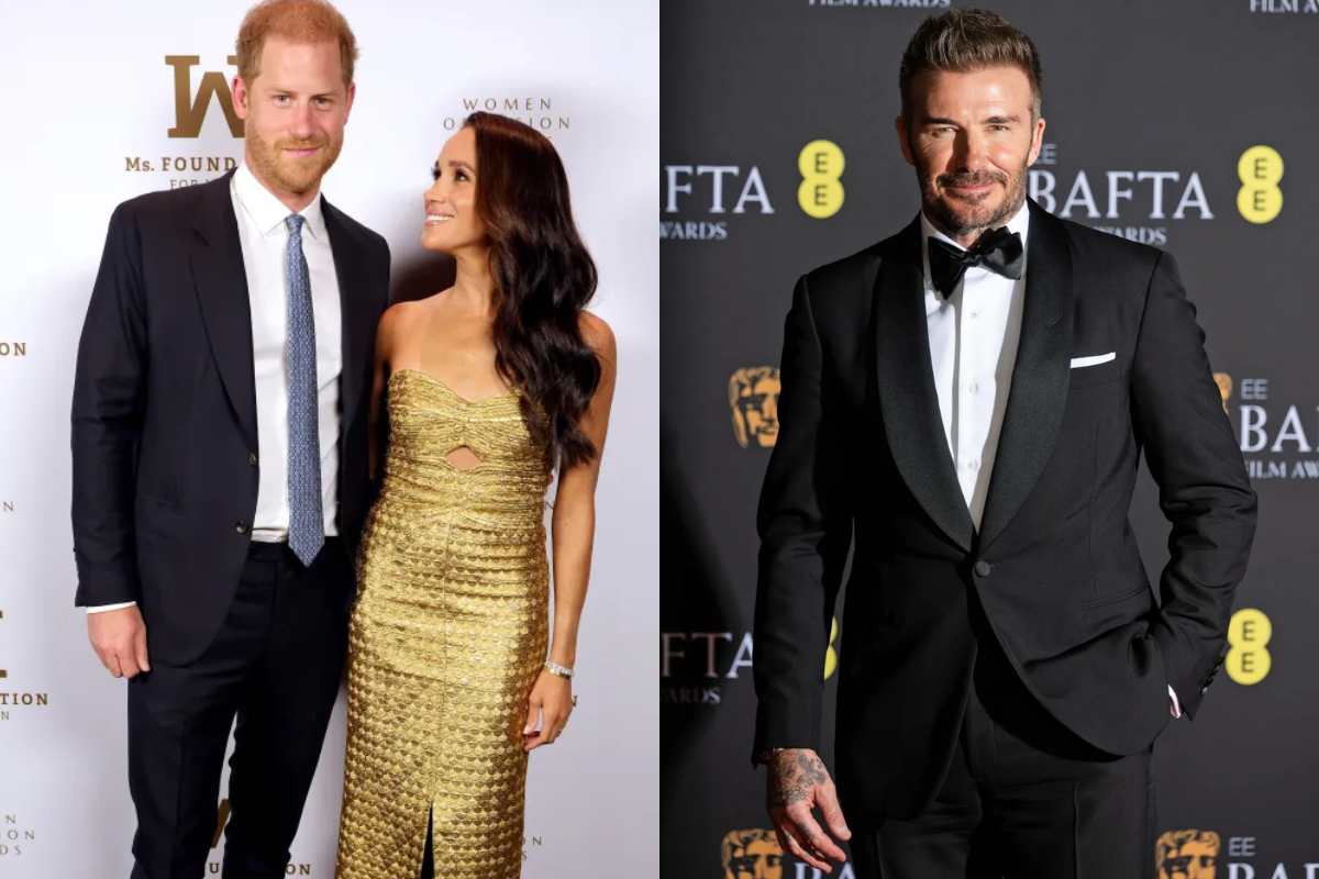 Según los informes, Meghan Markle ordenó al príncipe Harry que humillara a David Beckham, pero él se vengó