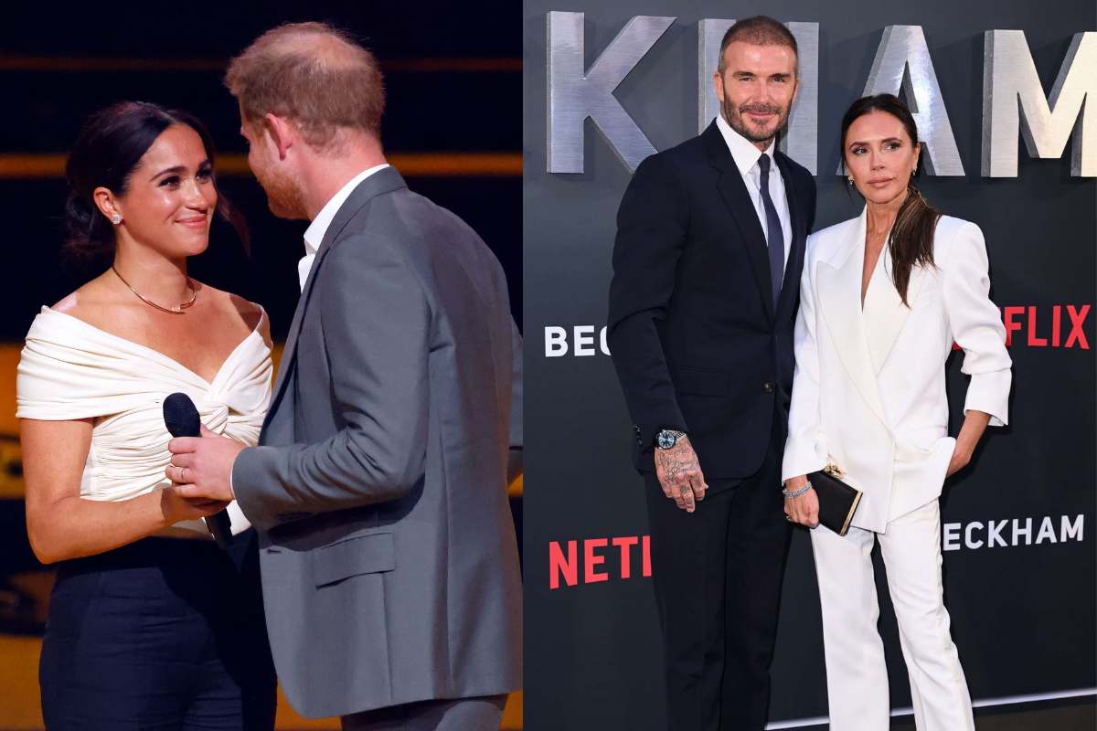 Experto habló sobre la conversación entre David Beckham y el príncipe Harry sobre la 'pelea' de sus esposas
